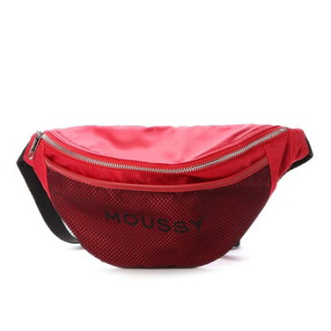 マウジー moussy LOGO NYLON BELT POUCH M01-1-00026 （レッド）