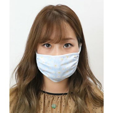 オシャレボ OSYAREVO 【ネット限定】マスク 水着素材 花柄 在庫あり 3枚入り 洗えるマスク 大人レディース 子供用 キッズマスク 女性マスク ピンク ブルー 夏デザイン (ブルーフラワー)