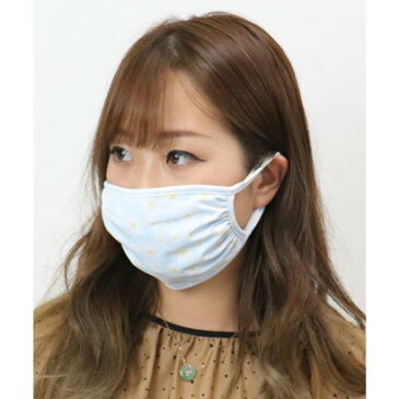 オシャレボ OSYAREVO 【ネット限定】マスク 水着素材 花柄 在庫あり 3枚入り 洗えるマスク 大人レディース 子供用 キッズマスク 女性マスク ピンク ブルー 夏デザイン (ブルーフラワー)