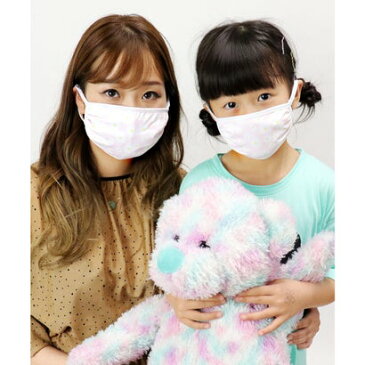 オシャレボ OSYAREVO 【ネット限定】マスク 水着素材 花柄 在庫あり 3枚入り 洗えるマスク 大人レディース 子供用 キッズマスク 女性マスク ピンク ブルー 夏デザイン (ピンクフラワー)