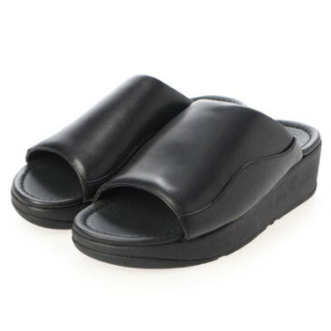 フィットフロップ fitflop MYLA LEATHER SLIDES （All Black）