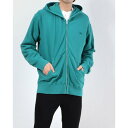 【アウトレット】ナノ ユニバース アウトレット NANO UNIVERSE outlet 【LACOSTE】別注裏毛ガーメントダイジップパーカ (グリーン)