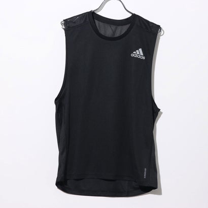 アディダス adidas メンズ 陸上/ランニング ノースリーブシャツ OTR SLEEVELESS GC7865 （ブラック）