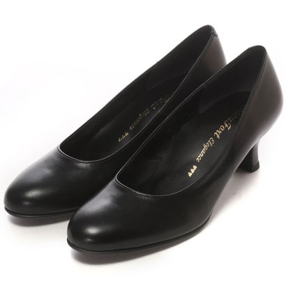 国内最安値 ビューフォートエレガンス Beaufort Elegance 5センチヒールラウンドトゥ3eパンプス ブラック メール便なら送料無料 Krplas Net