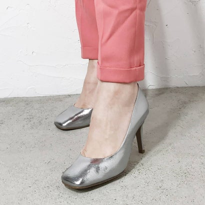 エスペランサ ESPERANZA ピンヒールスクエアトゥパンプス (ブロンズ)