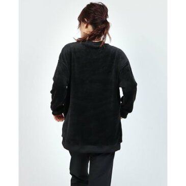 プーマ PUMA レディース スウェットトレーナー リラックスクルー 587592 (ブラック)