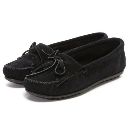 ミネトンカ モカシンシューズ MINNETONKA Kilty Moc（BLACK）