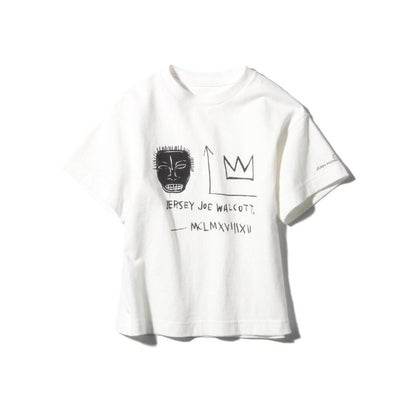 ザ ショップ ティーケー キッズ THE SHOP TK(Kids) 【100-150cm】【バスキア/Basquiat】パパママおそろいTシャツ (オフホワイト)