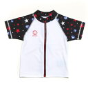 【アウトレット】ニッキー Nikkiジュニアラッシュガード 125217 ブラック【返品不可商品】