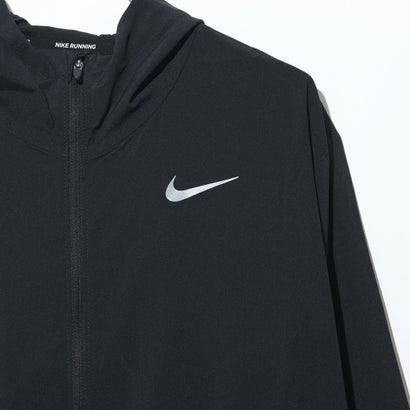 ナイキ NIKE メンズ 陸上/ランニング ウインドブレーカー ナイキ ラン ストライプ ウーブン ジャケット CU5354010 （ブラック）