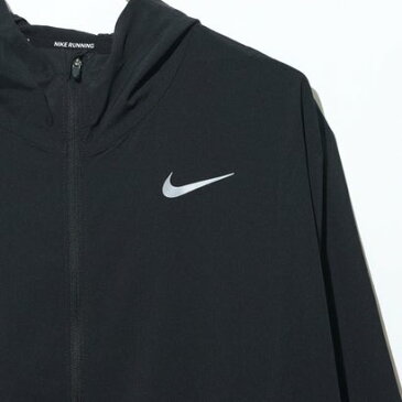 ナイキ NIKE メンズ 陸上/ランニング ウインドブレーカー ナイキ ラン ストライプ ウーブン ジャケット CU5354010 (ブラック)