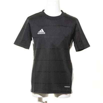 アディダス adidas ジュニア サッカー/フットサル 半袖シャツ KIDSCAMPEON21ジャージー FT6756 (ブラック)格安セール サッカー 用品 セール