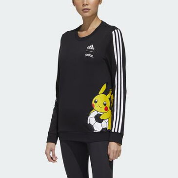 アディダス adidas ポケモン ピカチュウ スウェットシャツ / Pokemon Pikachu Sweatshirt (ブラック)