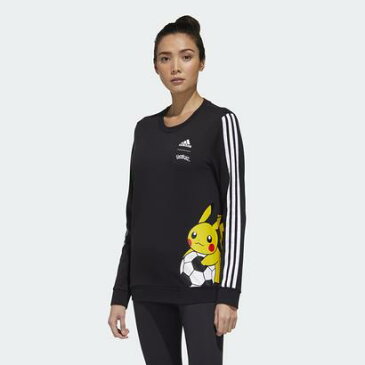 アディダス adidas ポケモン ピカチュウ スウェットシャツ / Pokemon Pikachu Sweatshirt (ブラック)