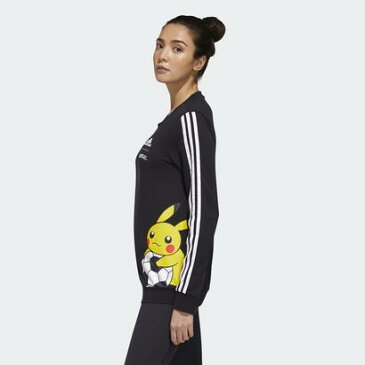 アディダス adidas ポケモン ピカチュウ スウェットシャツ / Pokemon Pikachu Sweatshirt (ブラック)