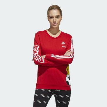【アウトレット】アディダス adidas ポケモン ピカチュウ スウェットシャツ / Pokemon Pikachu Sweatshirt (レッド)