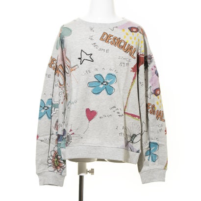 値引きする デシグアル Desigual スウェット長袖 Maine グレー ブラック 100 の保証 Www Indiatribune Com