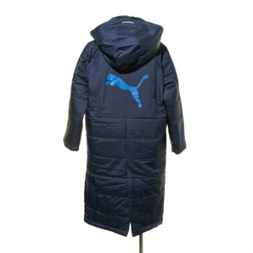 プーマ PUMA ジュニア ベンチコート ACTIVE SPORTS ベンチ コート 584955 (ネイビー)