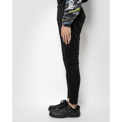 スパッツィオ SPAZIO メンズ サッカー/フットサル ジャージパンツ 裏起毛スリムパンツ GE-0714 (ブラック)安売り サッカー 用品 セール