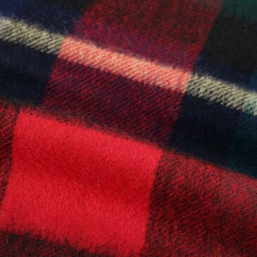 デッサン Dessin TWEEDMILL 70-190cm チェック柄ストール (ライトグリーン)