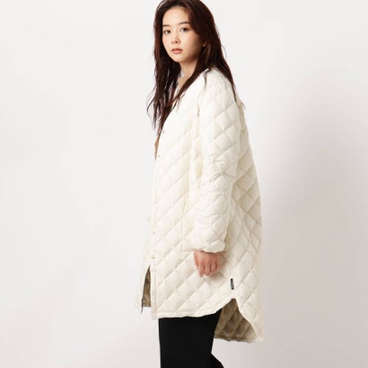 ザ ウィメンズ ショップ ティーケー ウィメンズ The Weatherwear Tk Women Shop Tk Women 別注 Traditional Weatherwear Arkey ノーカラーロングキルティングコート オフホワイト Locomall ロコンド公式ストア 返品可能 ザ ショップ ティーケー ウィメンズ