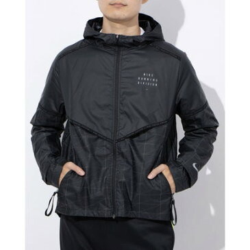 ナイキ NIKE メンズ 陸上/ランニング ウインドブレーカー ナイキ ラン DVN シールド フラッシュ ジャケット CU7869010 (ブラック)