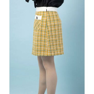 Sister's Tweed Mini Skirt (YELLOW)