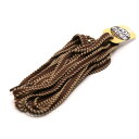 シューレース SHOELACE 10mmステッチシューレース （BROWN/BEIGE）