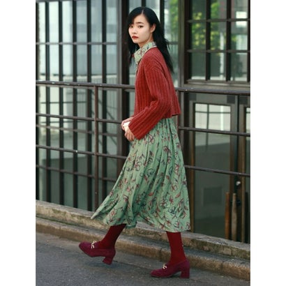 最先端 リリーブラウン Lily Brown ライン花柄カットワンピース Brw Locomall ロコンド公式ストア Universaltextil Com Pe