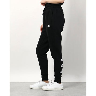 アディダス adidas レディース スウェットロングパンツ WSTACKEDFLEECEスウェットパンツ GC6923 （ブラック）