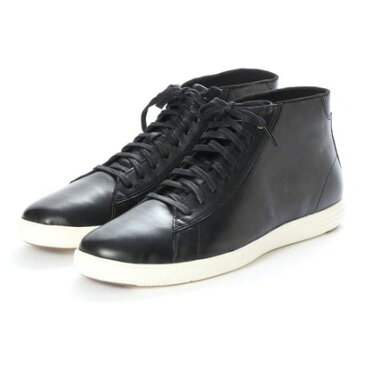 コール ハーン COLE HAAN グランド クロスコート ハイトップ mens (ブラック レザー)