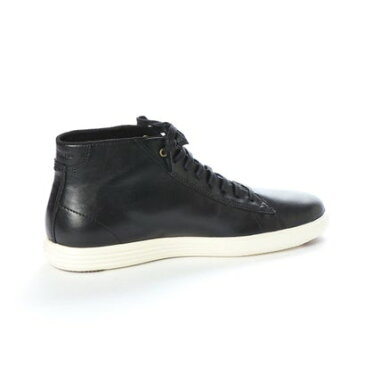 コール ハーン COLE HAAN グランド クロスコート ハイトップ mens (ブラック レザー)