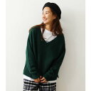 KNIT & L/Tレイヤードセット GRN
