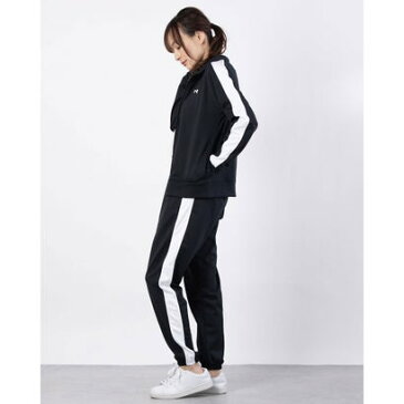 アンダーアーマー UNDER ARMOUR レディース ジャージ上下セット UA Tracksuit 1365147 （ブラック）