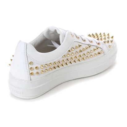 【訳あり新品】 ルコラインアウトレット RUCOLINE OUTLET 2369 STUDS NATURE BIANCO （ホワイト）