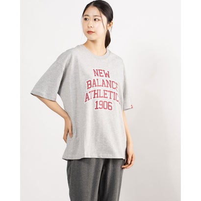 ニューバランス new balance レディース 半袖Tシャツ AWT11550 AWT11550 （グレー）