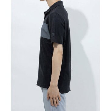 アディダス adidas メンズ ゴルフ 半袖シャツ ADICROSS デザートプリント 半袖シャツ GM5508 (グレー)