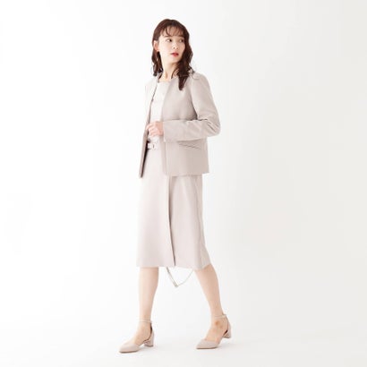 インデックスINDEXCarremanダブルクロスタイトスカート【WEB限定サイズ】(ブラック)