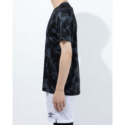 アンブロ UMBRO メンズ サッカー/フットサル 半袖シャツ TR グラフイツクセカンダリーシヤツ UUUPJA55 （ブラック）通販　サッカー　用品　セール