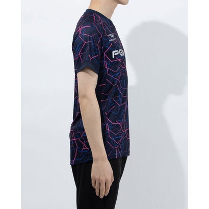 ペナルティ PENALTY メンズ サッカー/フットサル 半袖シャツ ヘキサグラデプラトップ PU1002 (ネイビー)ネット通販 サッカー 用品 セール