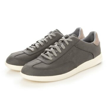 【アウトレット】コール ハーン COLE HAAN グランド クロスコート ターフ スニーカー mens (グレー ピンストライプ パーフォレーション)