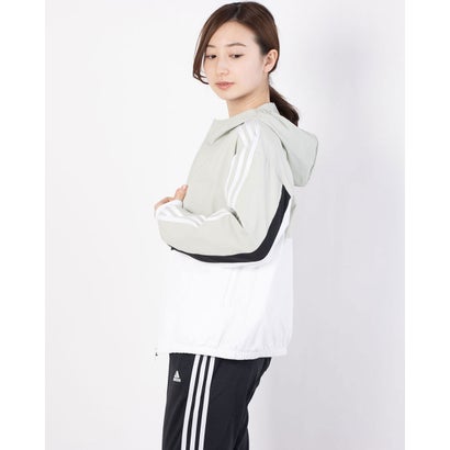 アディダス adidas レディース クロスジャケット WMHジャケットHOOD GP0621 （グリーン）