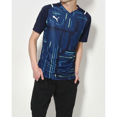 プーマ PUMA メンズ サッカー/フットサル 半袖シャツ teamULTIMATE SSシャツ 657487 (ネイビー)通販セール サッカー 用品 セール