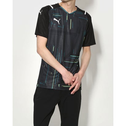 プーマ PUMA メンズ サッカー/フットサル 半袖シャツ teamULTIMATE SSシャツ 657487 (ブラック)ネット注文 サッカー 用品 セール