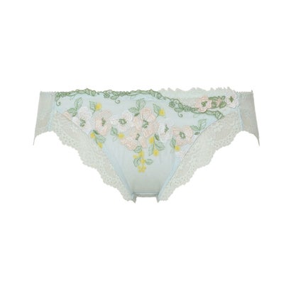 トリンプTriumphトリンププレミアムレッドレーベル0074レギュラーショーツTR0074Hikini 返品不可商品 (ブルー