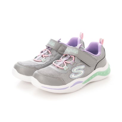 スケッチャーズ SKECHERS キッズ POWER PETALS 020202 020202 （シルバー）