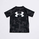 アンダーアーマー UNDER ARMOUR ジュニア 半袖機能Tシャツ UA Tech Big Logo Printed SS 1363278 （ブラック）