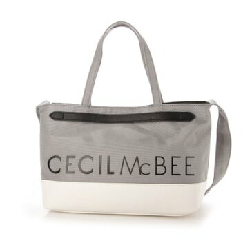 セシルマクビー CECIL McBEE TRAVEL CANVAS TOTE S （グレ−）