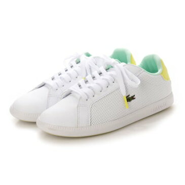 ムラサキスポーツ限定 ラコステ LACOSTE GRADUATE SJ00081 2H8 (ホワイト×イエロー)