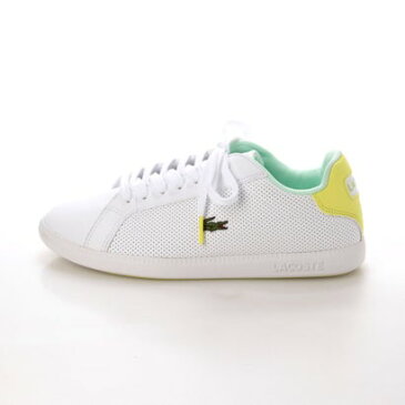 ムラサキスポーツ限定 ラコステ LACOSTE GRADUATE SJ00081 2H8 (ホワイト×イエロー)